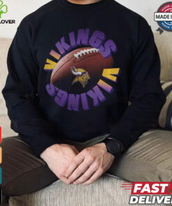Minnesota Vikings Spiral Heavyweight T Shirt