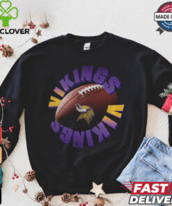 Minnesota Vikings Spiral Heavyweight T Shirt