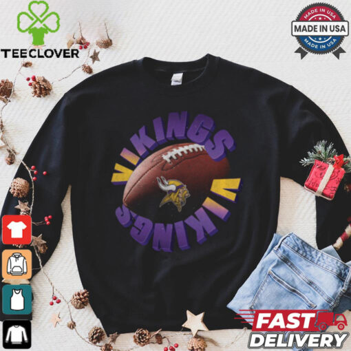 Minnesota Vikings Spiral Heavyweight T Shirt
