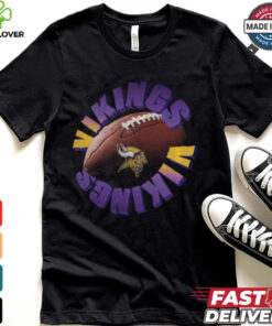 Minnesota Vikings Spiral Heavyweight T Shirt
