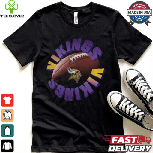 Minnesota Vikings Spiral Heavyweight T Shirt