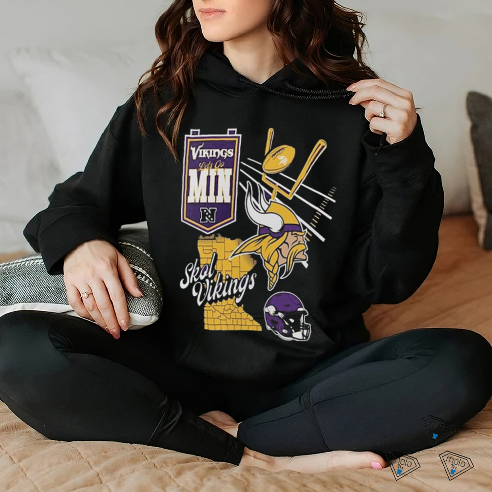 Minnesota Vikings Split Zone Shirt Minnesota Vikings Split Zone Shirt