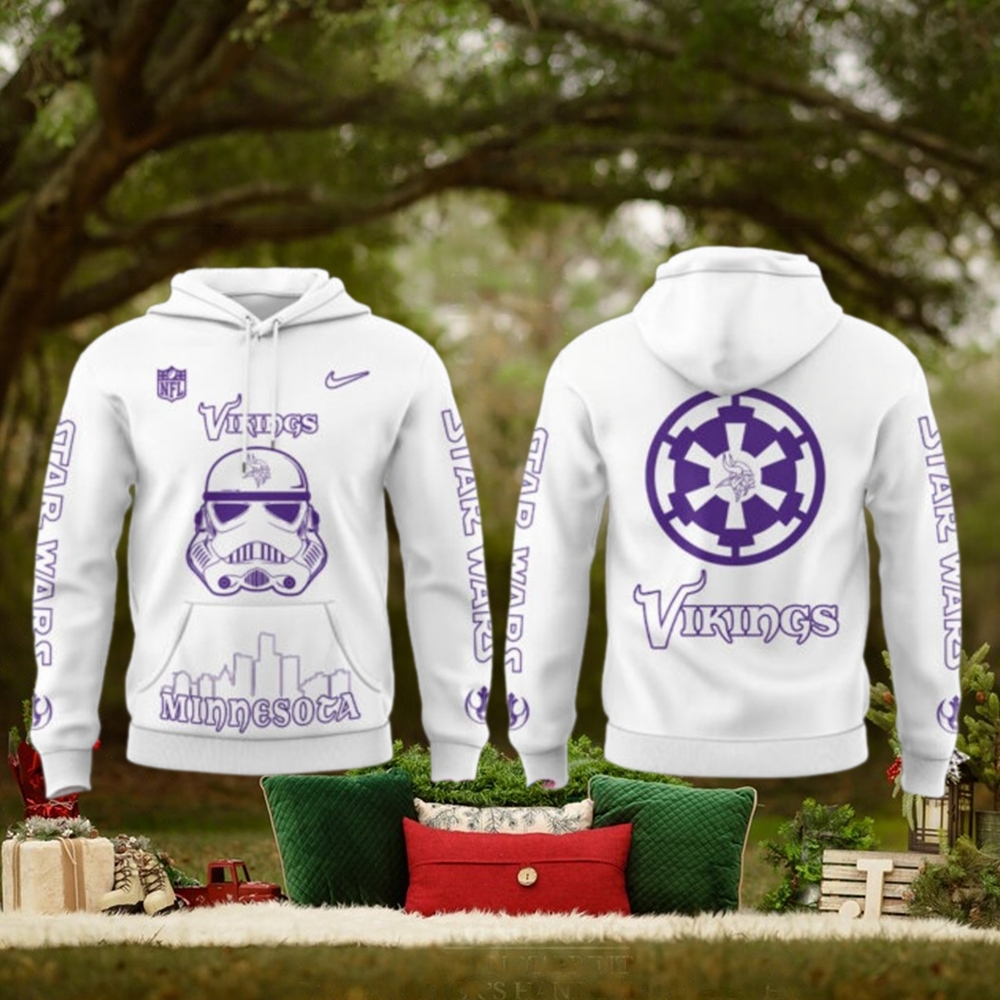 Minnesota Vikings Storm Trooper Special NFL Hoodie Minnesota Vikings Storm Trooper Special NFL Hoodie