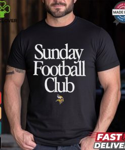 Minnesota Vikings Sunday Football Club Heavyweight T Shirt 2 Minnesota Vikings Sunday Football Club Heavyweight T Shirt