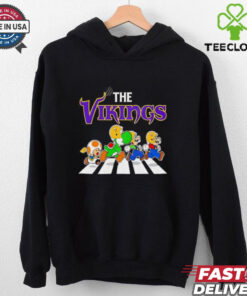 Minnesota Vikings Super Mario Abbey Road shirt