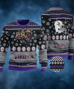 Minnesota Vikings Ugly Christmas Sweater 3D NFL Football Fan Gift