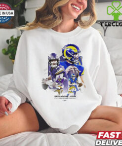 Minnesota Vikings Vs Los Angeles Rams NFL Wild Card Matchups 2025 Divisional Round At State Farm Stadium Shirt