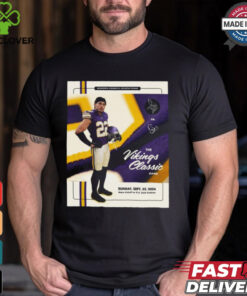 Minnesota Vikings Vs. Houston Texans The Vikings Classic Game Sunday Sep 22 2024 Poster t shirt