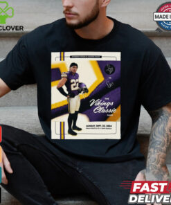 Minnesota Vikings Vs. Houston Texans The Vikings Classic Game Sunday Sep 22 2024 Poster t shirt