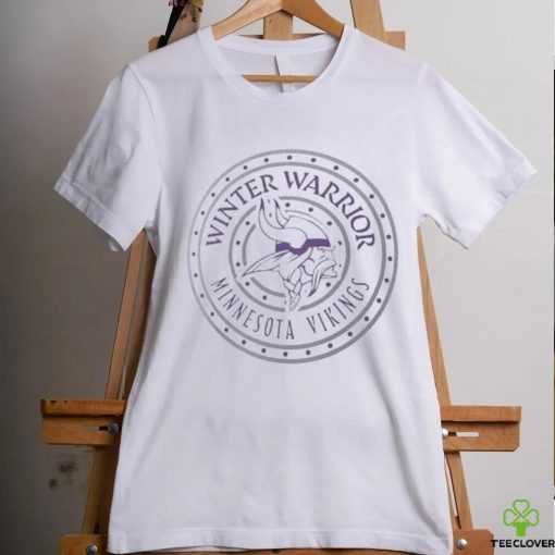 Minnesota Vikings Warriors Shield Purple T Shirt