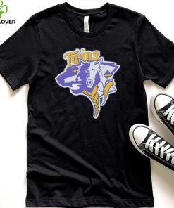 Minnesota Vikings Wild Twins Timberwolves logo shirt