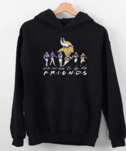 Minnesota Vikings ace pose Friends signatures shirt