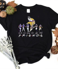 Minnesota Vikings ace pose Friends signatures hoodie, sweater, longsleeve, shirt v-neck, t-shirt