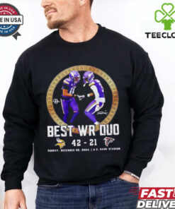 Minnesota Vikings best Wr Duo 42 21 score shirt