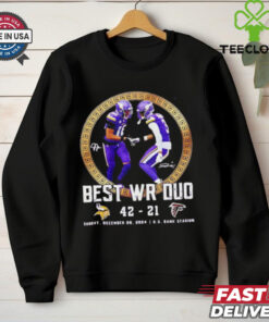 Minnesota Vikings best Wr Duo 42 21 score shirt