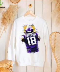 Minnesota Vikings football Justin Jefferson the Griddy behind the back funny shirt