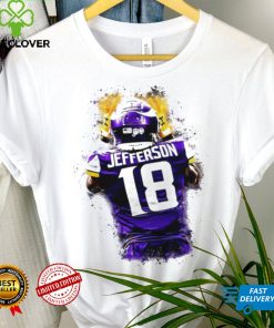 Minnesota Vikings football Justin Jefferson the Griddy behind the back funny shirt 1 Minnesota Vikings football Justin Jefferson the Griddy behind the back funny shirt