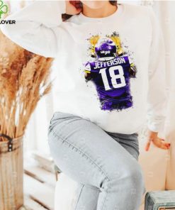 Minnesota Vikings football Justin Jefferson the Griddy behind the back funny shirt 2 Minnesota Vikings football Justin Jefferson the Griddy behind the back funny shirt