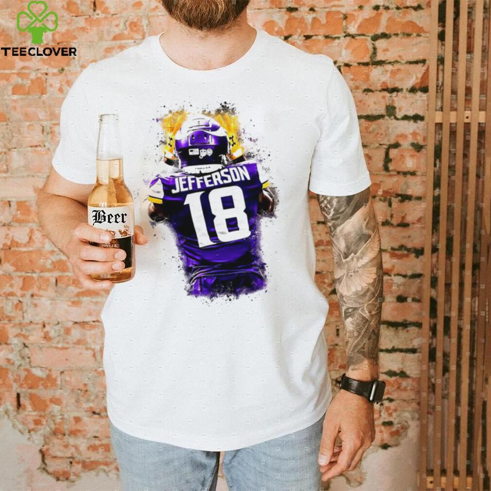 Minnesota Vikings football Justin Jefferson the Griddy behind the back funny shirt Minnesota Vikings football Justin Jefferson the Griddy behind the back funny shirt