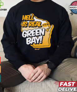 Minnesota Vikings hell is real it’s in Green Bay shirt