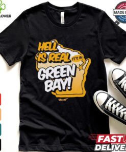 Minnesota Vikings hell is real it’s in Green Bay shirt