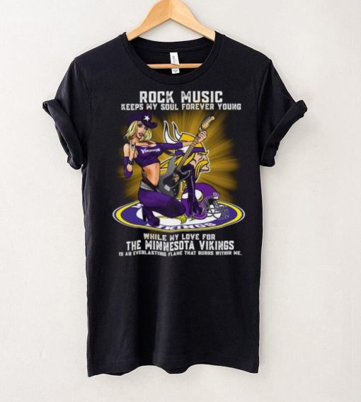 Minnesota Vikings rock music keep my soul forever young hoodie, sweater, longsleeve, shirt v-neck, t-shirt