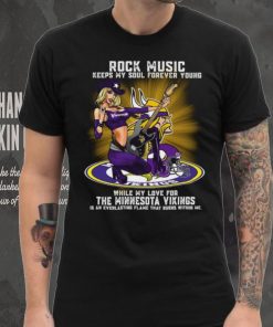 Minnesota Vikings rock music keep my soul forever young hoodie, sweater, longsleeve, shirt v-neck, t-shirt