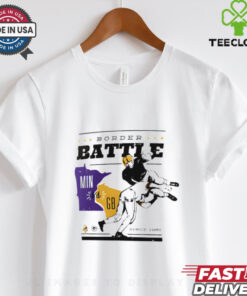 Minnesota Vikings vs Green Bay Packers Battle Border since 1961 shirt