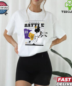 Minnesota Vikings vs Green Bay Packers Battle Border since 1961 shirt