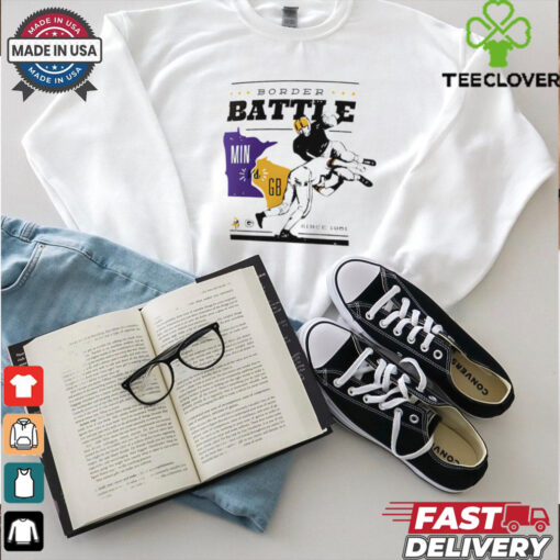 Minnesota Vikings vs Green Bay Packers Battle Border since 1961 shirt