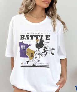 Minnesota Vikings vs. Green Bay Packers Border Battle Since 1961 Shirt
