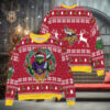 San Diego Padres x Grinch Dr. Seuss How the Grinch Stole Christmas MLB with World Series Trophy Ugly Christmas Sweater Red