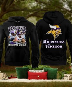 Minnesota Vikings x Van Ginkel 2024 Hoodie Set1