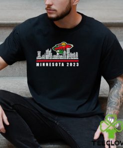 Minnesota Wild 2023 Season Team Players Names In City shirt