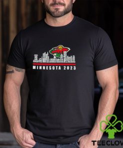 Minnesota Wild 2023 Season Team Players Names In City shirt