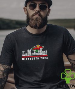 Minnesota Wild 2023 Season Team Players Names In City shirt