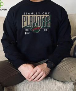 Minnesota Wild 2023 Stanley Cup Playoffs Tri Blend T Shirt