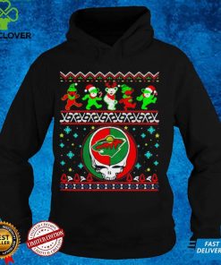 Minnesota Wild Grateful Dead Christmas Sweater Shirt