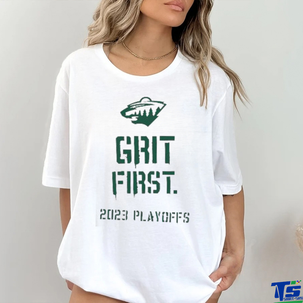 Minnesota Wild Grit First 2023 Playoff shirt Minnesota Wild Grit First 2023 Playoff shirt