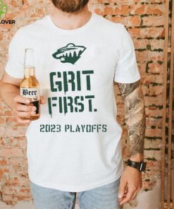 Minnesota Wild Hockey Club The Hockey Lodge Minnesota Grit First 2023 Playoff Shirt