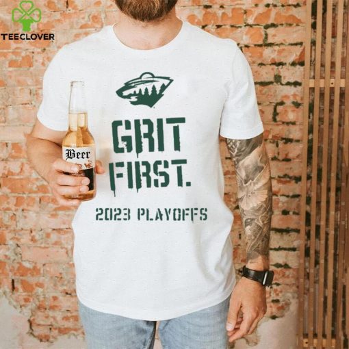 Minnesota Wild Hockey Club The Hockey Lodge Minnesota Grit First 2023 Playoff Shirt