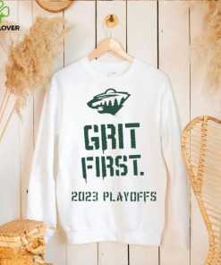 Minnesota Wild Hockey Club The Hockey Lodge Minnesota Grit First 2023 Playoff Shirt