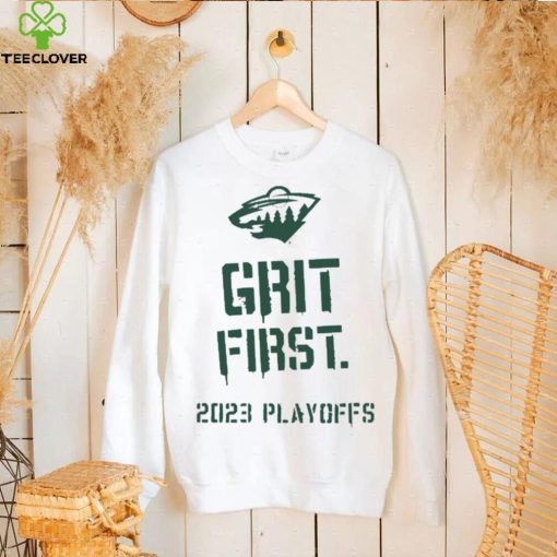 Minnesota Wild Hockey Club The Hockey Lodge Minnesota Grit First 2023 Playoff Shirt