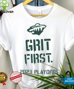 Minnesota Wild Hockey Club The Hockey Lodge Minnesota Grit First 2023 Playoff Shirt