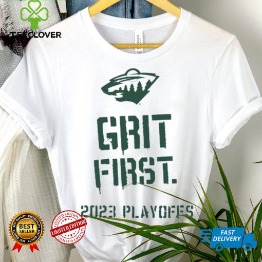 Minnesota Wild Hockey Club The Hockey Lodge Minnesota Grit First 2023 Playoff Shirt