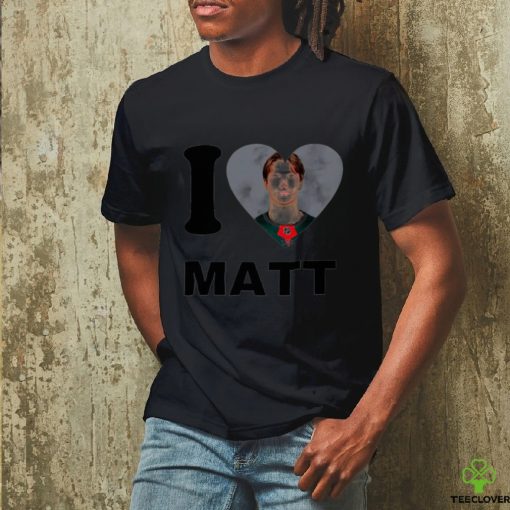Minnesota Wild Matt Boldy I love Matt heart shirt