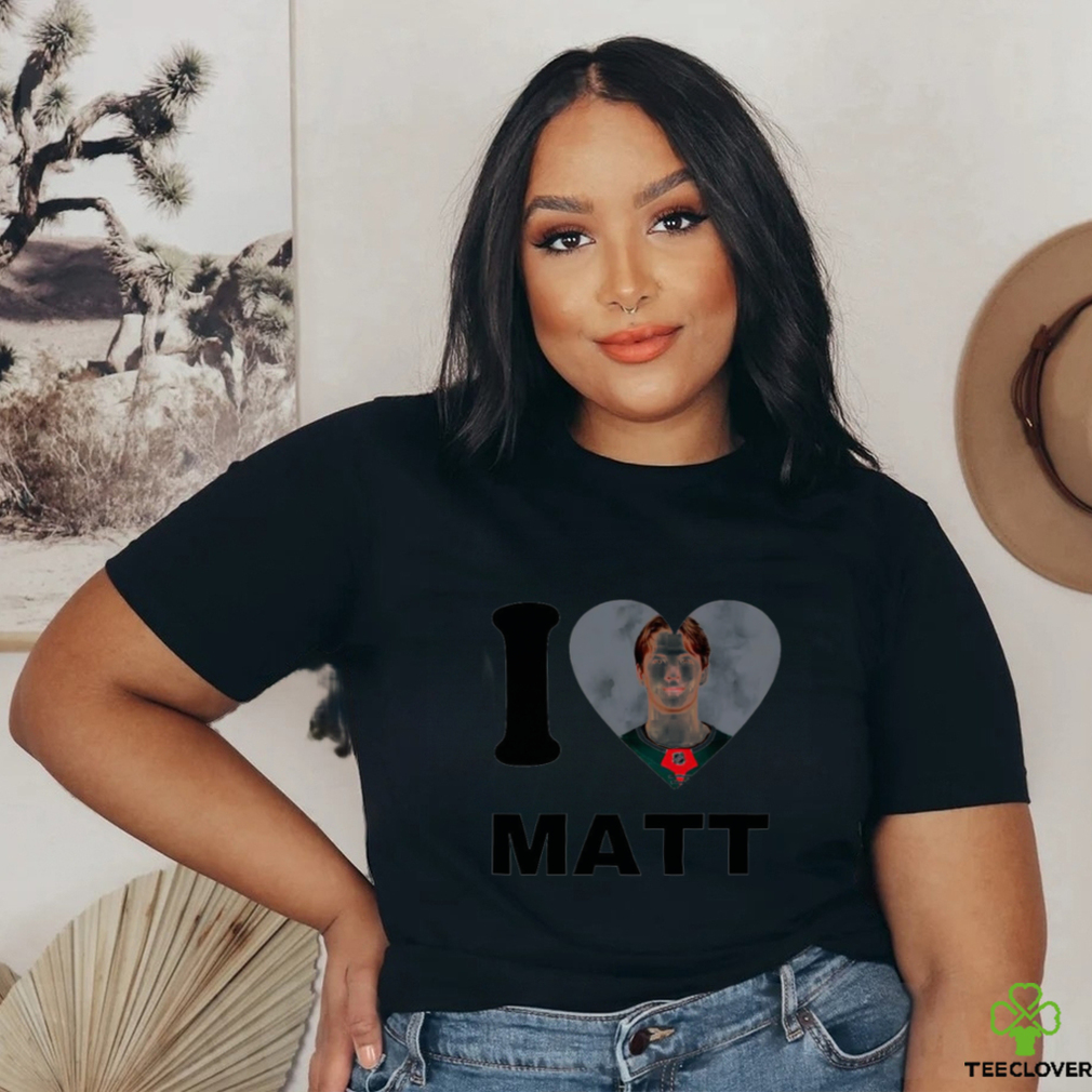 Minnesota Wild Matt Boldy I love Matt heart shirt Minnesota Wild Matt Boldy I love Matt heart shirt