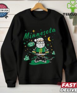Minnesota Wild Santa Claus Christmas 2024 shirt