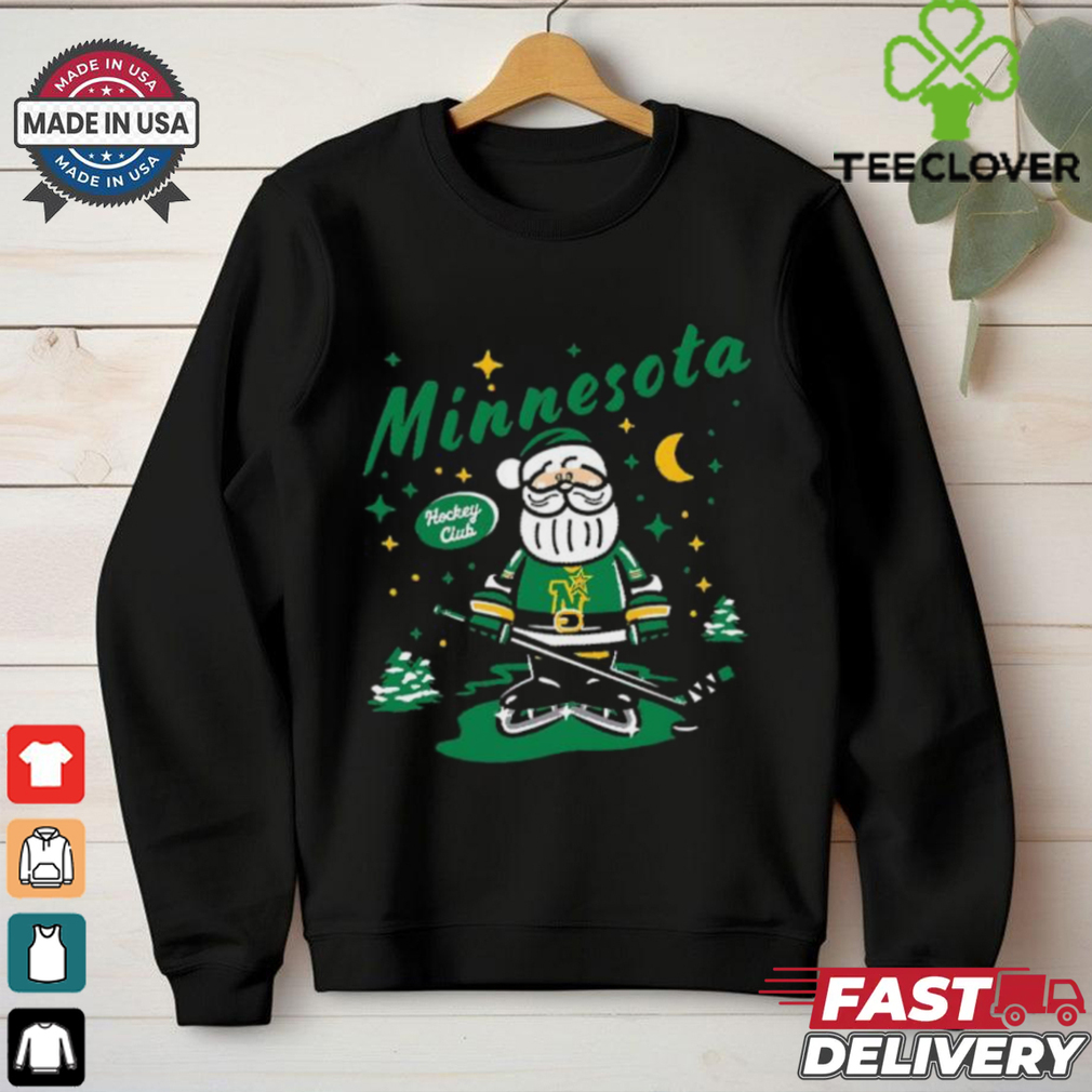 Minnesota Wild Santa Claus Christmas 2024 shirt Minnesota Wild Santa Claus Christmas 2024 shirt