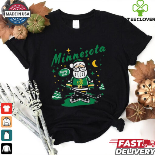 Minnesota Wild Santa Claus Christmas 2024 shirt